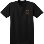 Anti Hero Tee Basic Pigeon Round Black Skateboard T Shirt