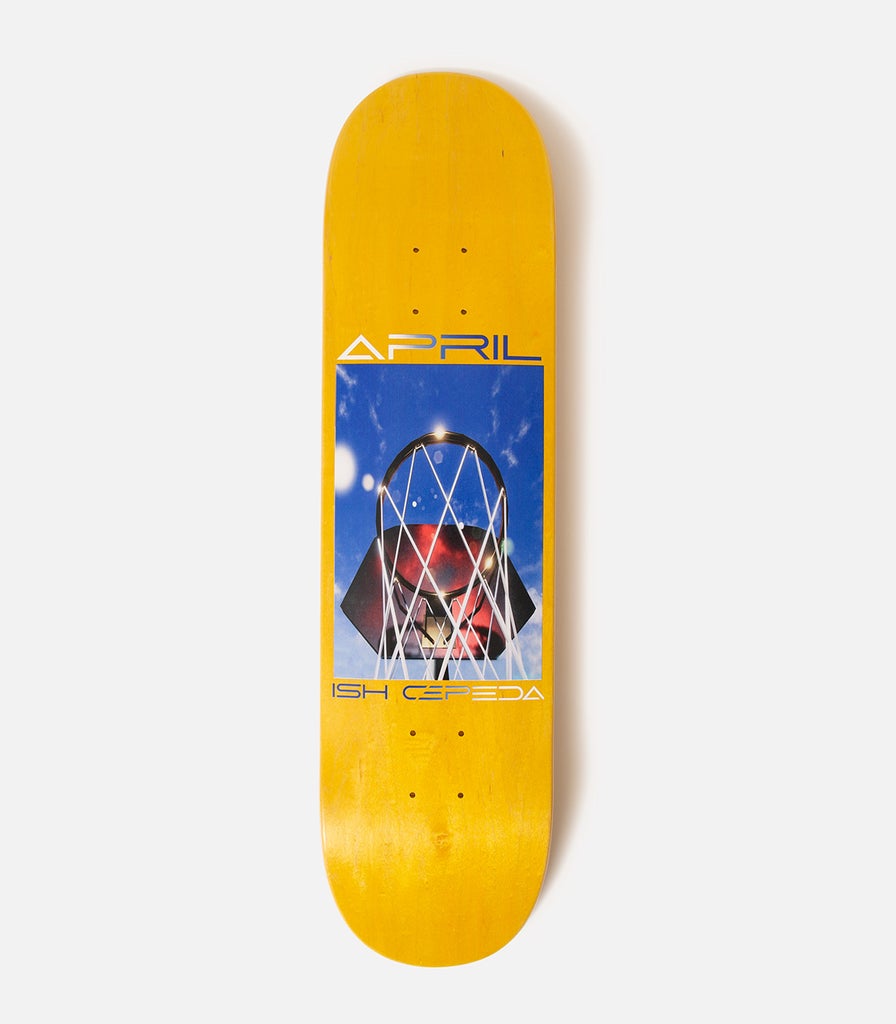 April Skateboard Deck Ish Cepeda All Net 8 25