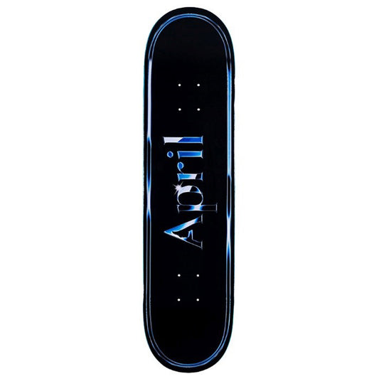 April Skateboard Deck OG Logo Chrome 8.25"