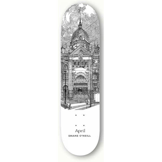 April Skateboard Deck Shane O'Neill Flinders St 8.25"