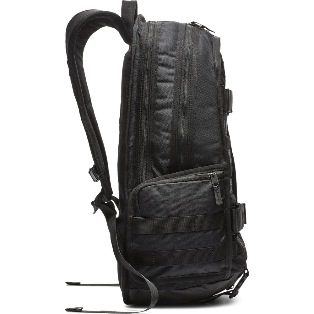 Nike SB Backpack RPM Skateboard Straps Black/Black Travel/School Bag