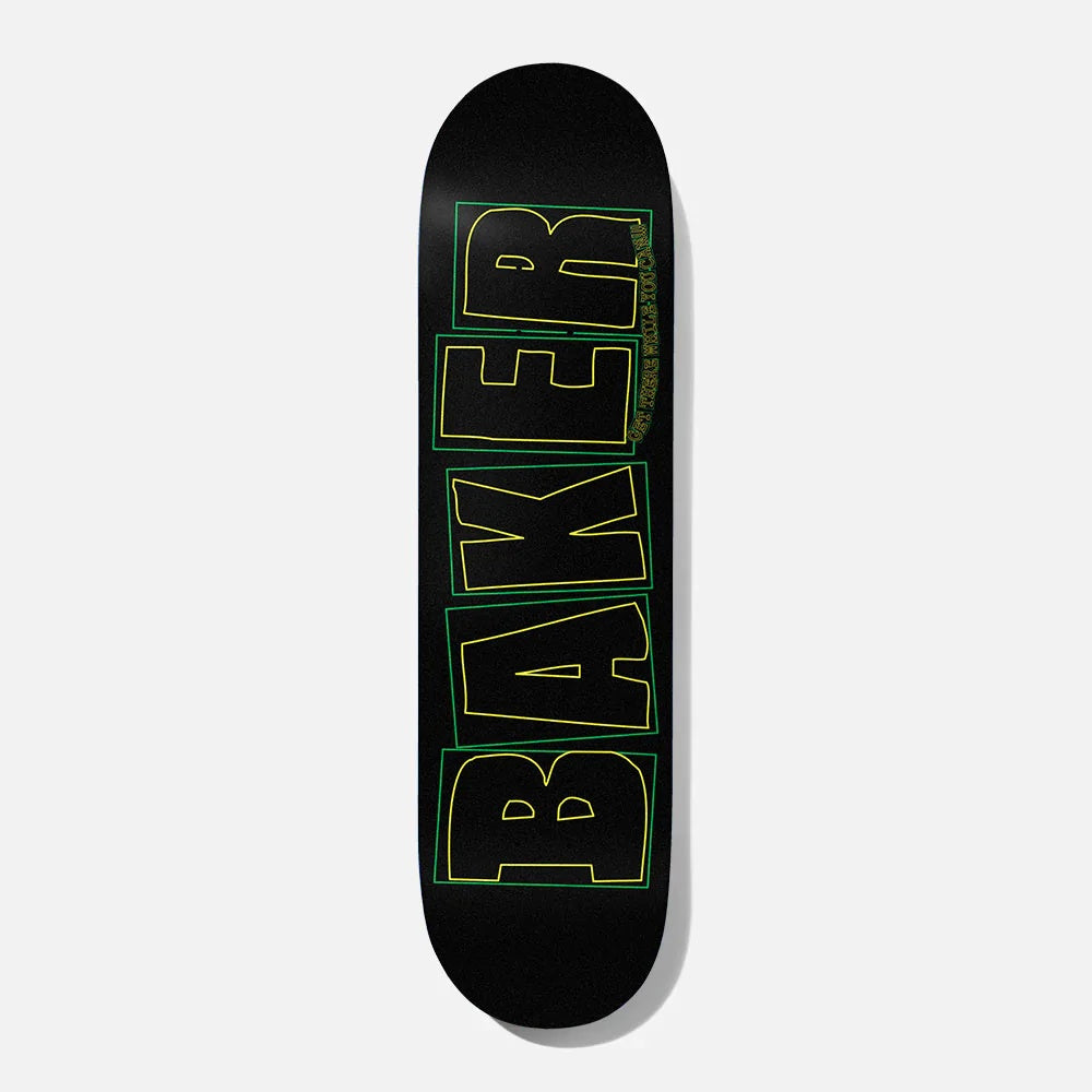 Baker Skateboard Deck Bake Junt Black Pearl 8.25"
