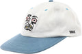 Baker Cap Frantic White Blue Snapback Skateboard Hat
