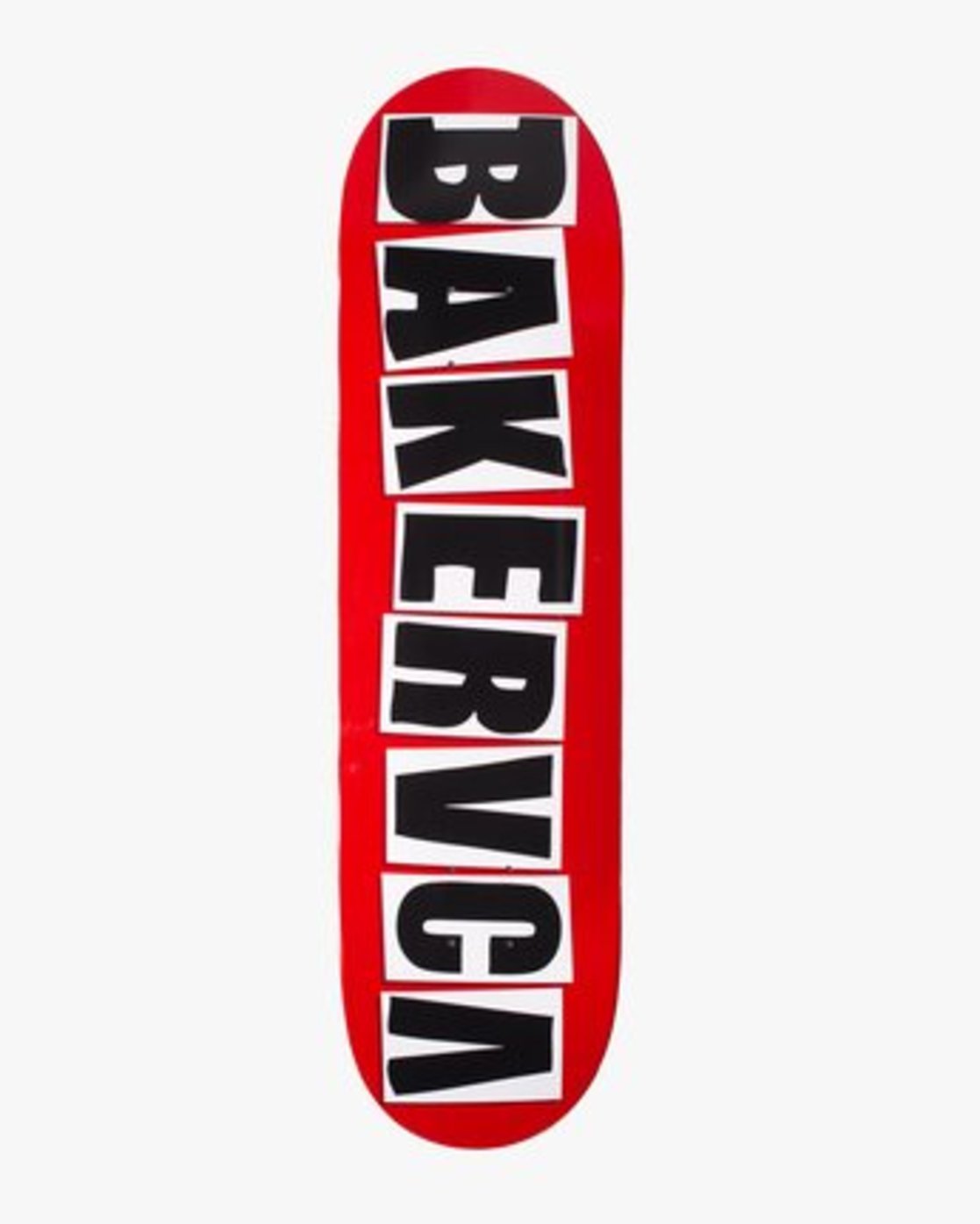 Baker Skateboard Deck x RVCA BAKERRVCA Red 8.25"