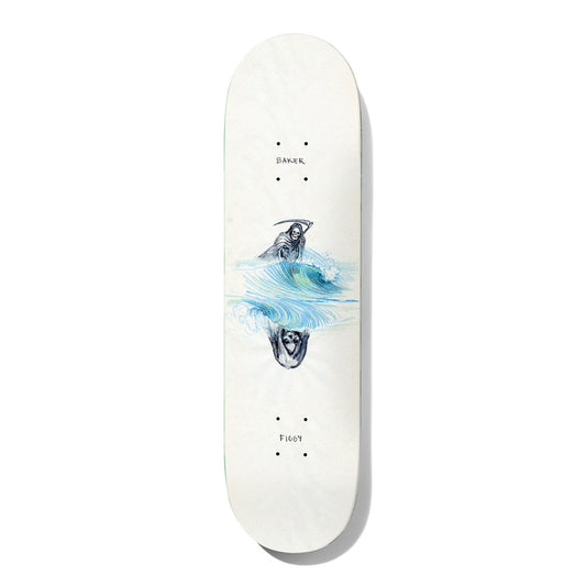 Baker Skateboard Deck Figgy Wave Reaper 8"