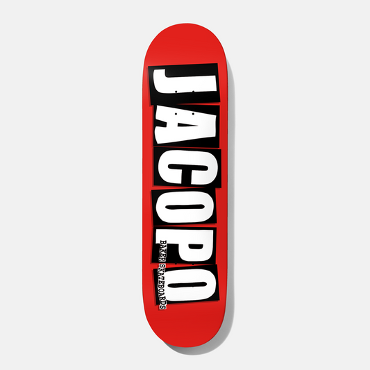 Baker Skateboard Deck Jacopo Carozzi PRO Logo 8.25"