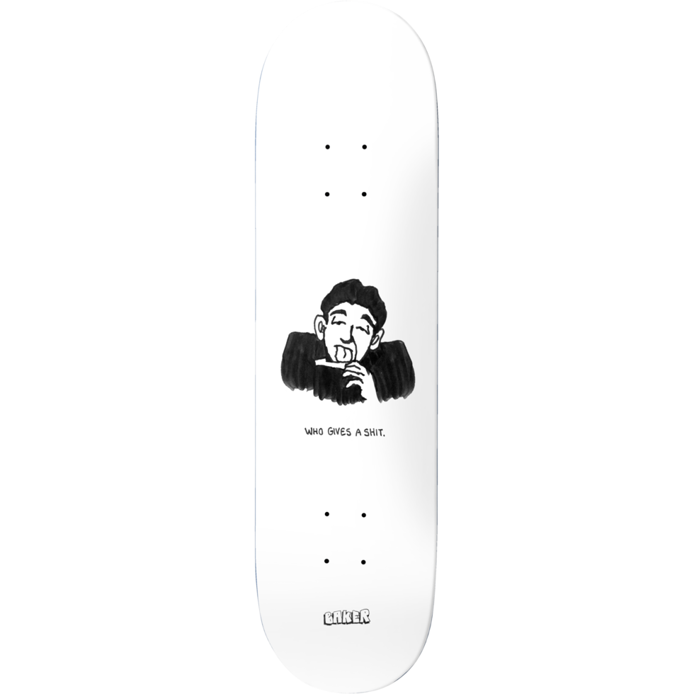 Baker Skateboard Deck Kader Who Gives 8.25"