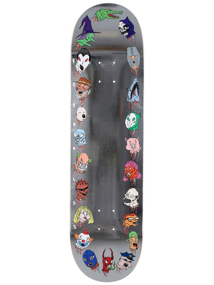Baker Skateboard Deck Reynolds Wizardry 8.38" (Silver Foil) Neckface