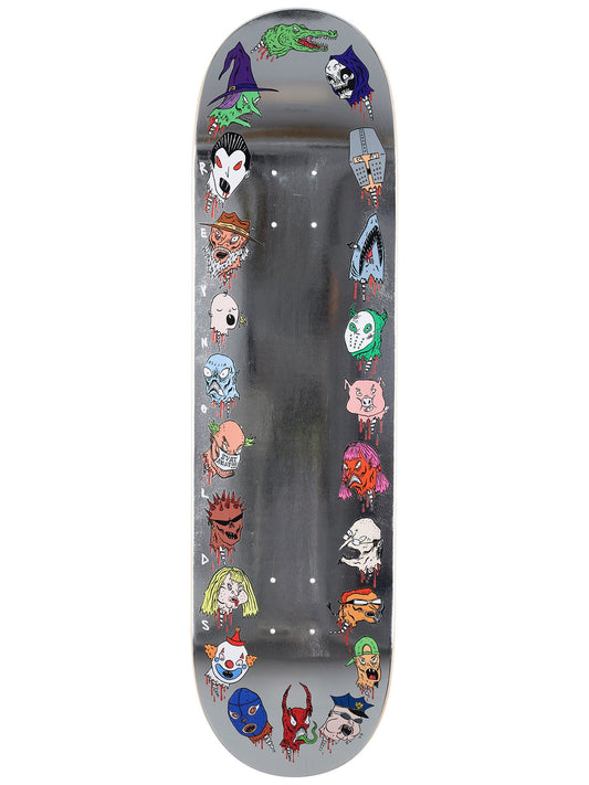 Baker Skateboard Deck Reynolds Wizardry 8.38" (Silver Foil) Neckface