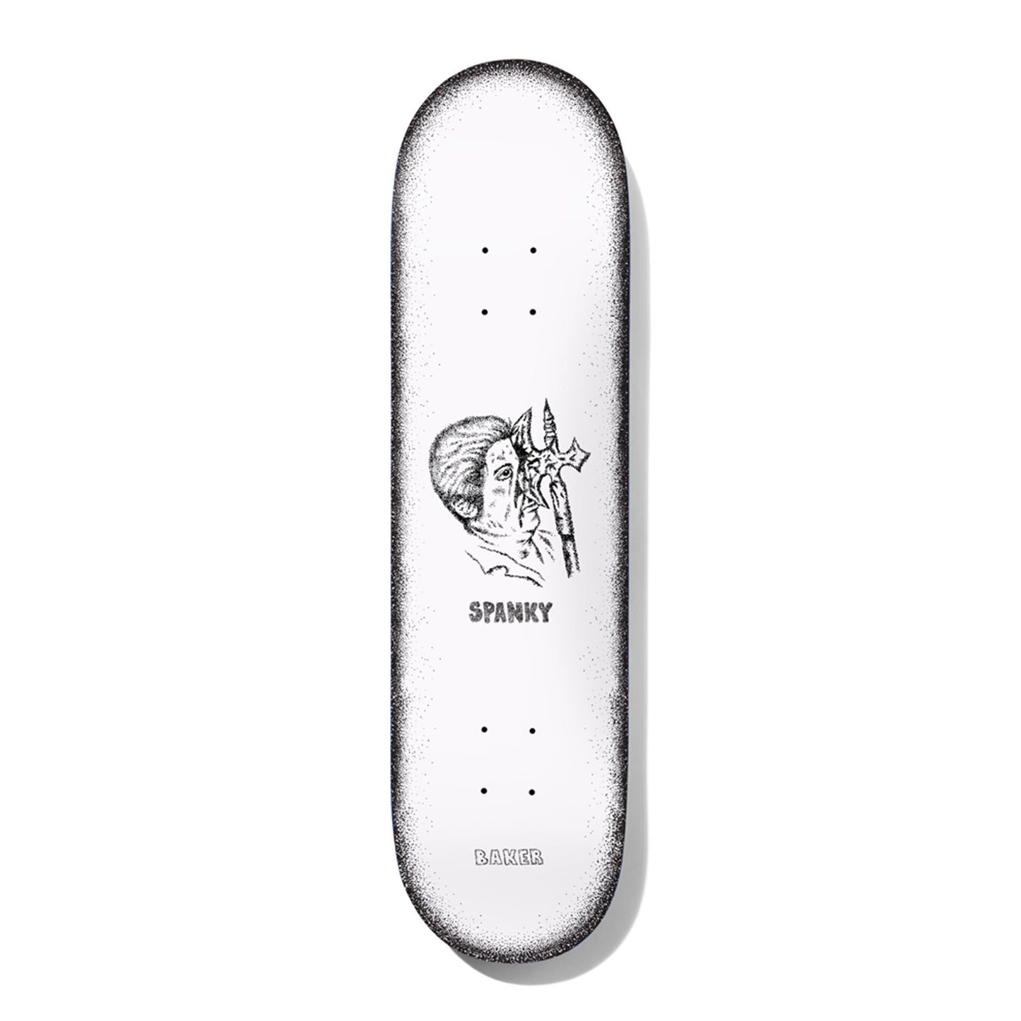 Baker Skateboard Deck Spanky Stipple 8.125"