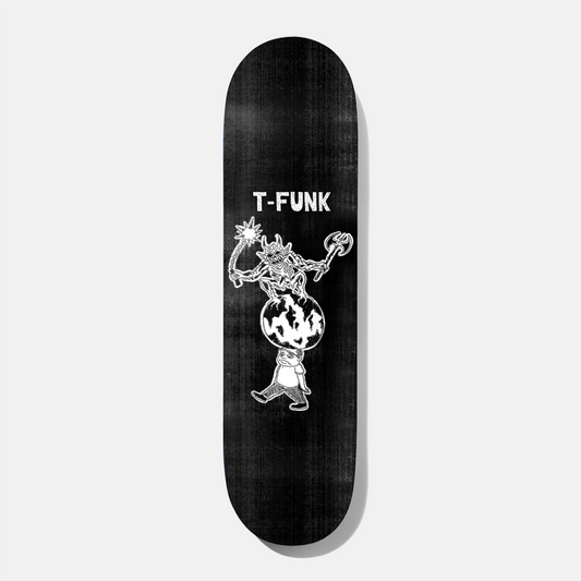 Baker Skateboard Deck T-Funk Crop Circles 8.5" Art by Mike Gigliotti