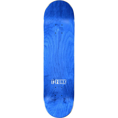 Baker Skateboard Deck T-Funk Fried 8.38" Blue Foil