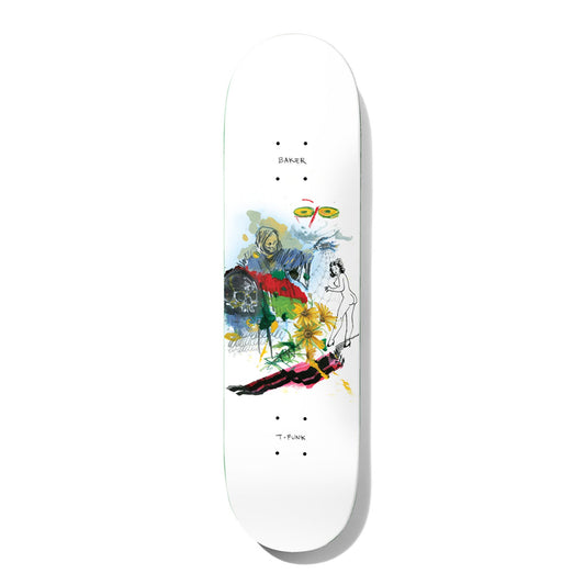 Baker Skateboard Deck T-Funk Lost 8.25"
