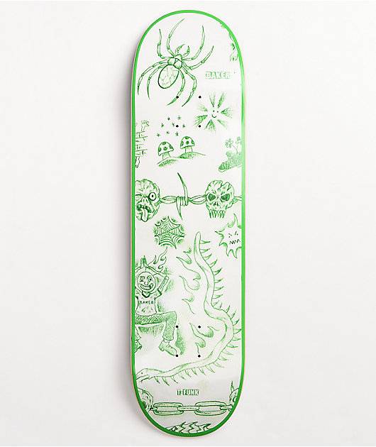 Baker Skateboard Deck T-Funk Lunacy 8.38"