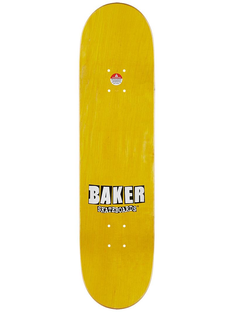 Baker Skateboard Deck Brand Logo Red FOIL 8.25"