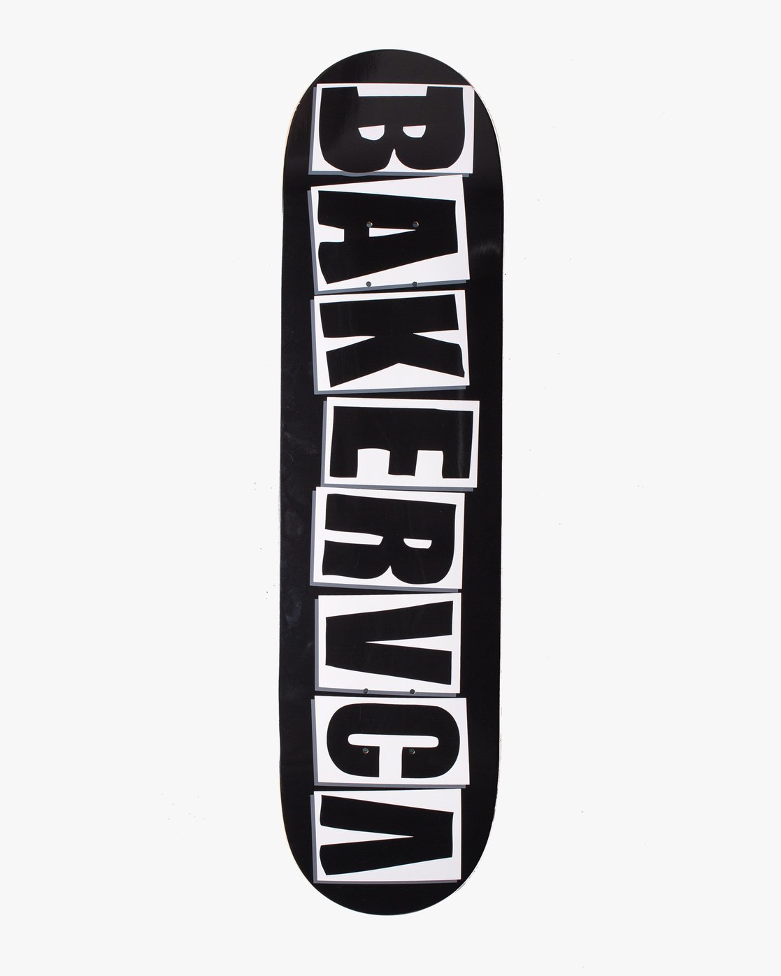 Baker Skateboard Deck x RVCA BAKERRVCA Black 8"