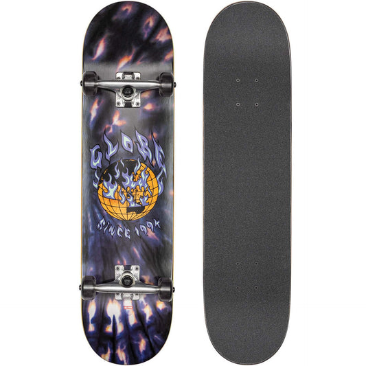 Globe Complete Skateboard G1 Ablaze Black Dye 8"