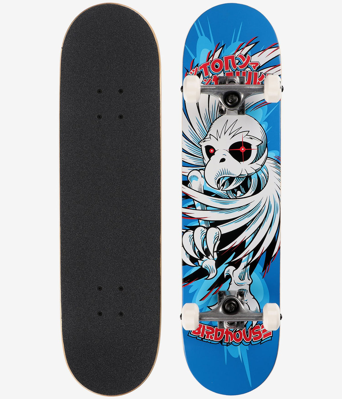 Birdhouse Tony Hawk Spiral Blue 7 75 Complete Skateboard