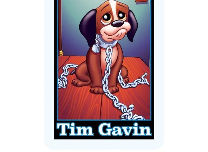Blind Skateboards Sticker Reissue Tim Gavin Dog Pound Skate decal