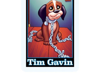 Blind Skateboards Sticker Reissue Tim Gavin Dog Pound Skate decal