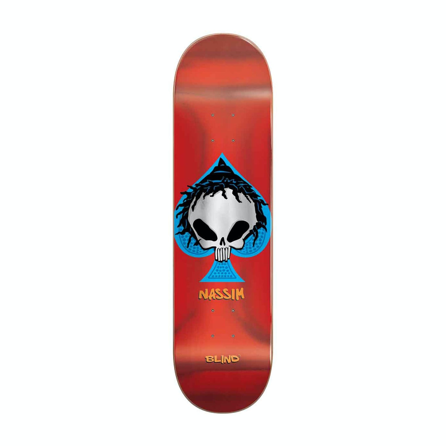 Blind Skateboard Deck Foil Reaper Ace Super Sap R7 Nassim Lachhab 8.25"
