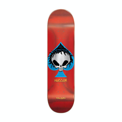 Blind Skateboard Deck Foil Reaper Ace Super Sap R7 Nassim Lachhab 8.25"