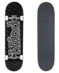 Blind Skateboard Complete Og Grunge Logo Black 8 Fp Pre Assembled
