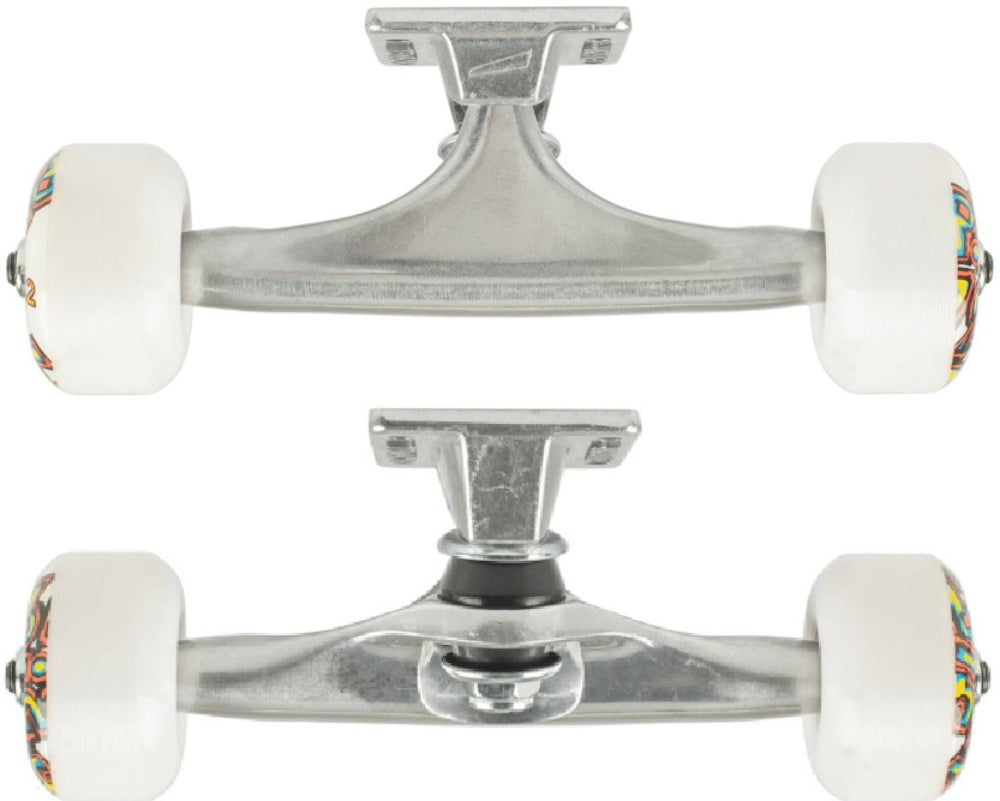 Tensor Trucks X Blind Og Stack Wheels Combo Raw 5 25 52Mm 8 Axles
