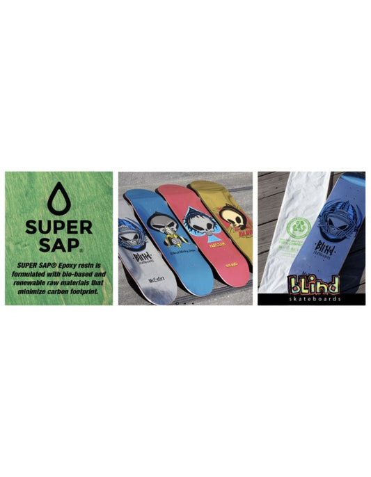 FULL SET Blind Skateboards Foil Reaper Series Super Sap Limited Edition Decks