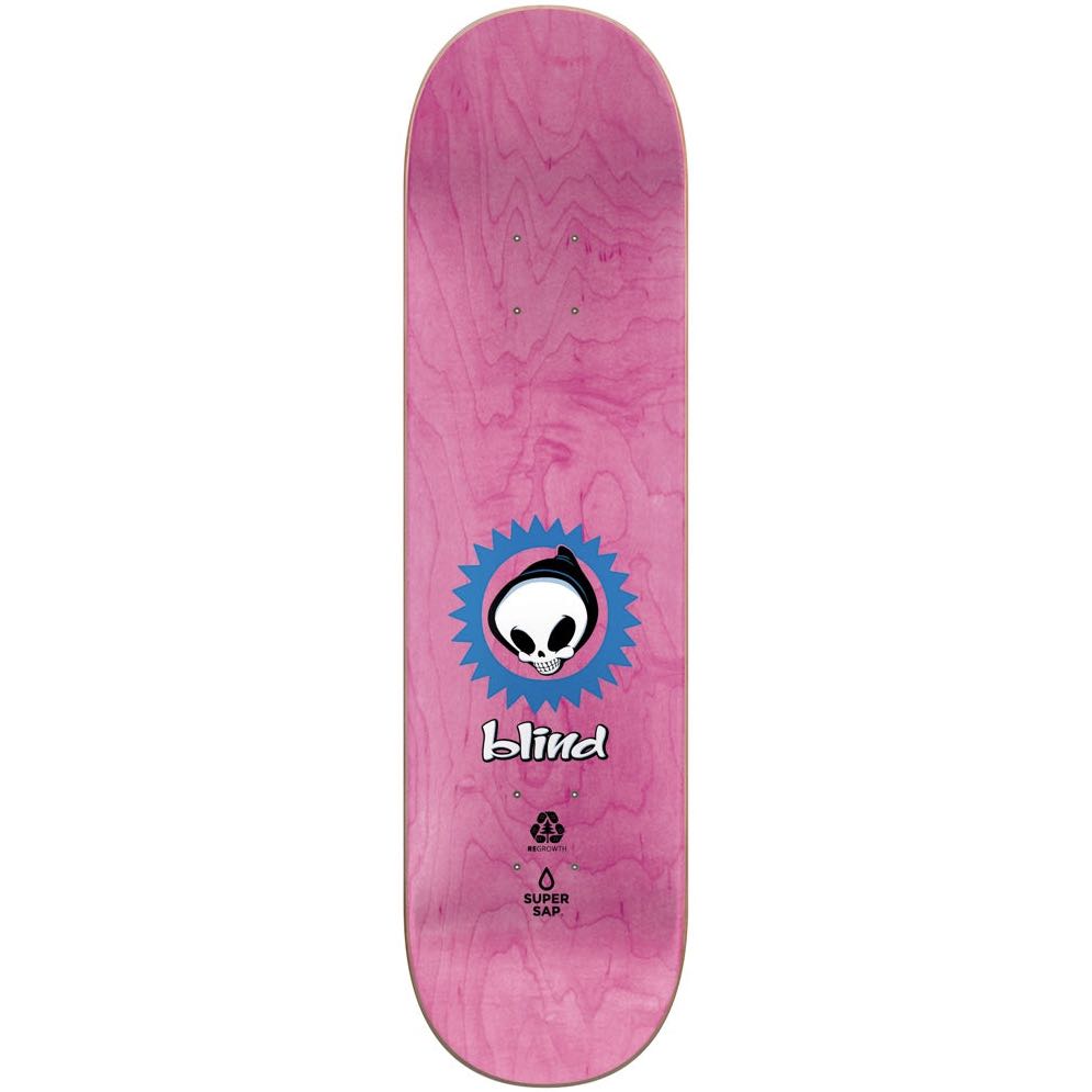 Blind Skateboard Deck Foil Reaper Banana Super Sap R7 Micky Papa 8"