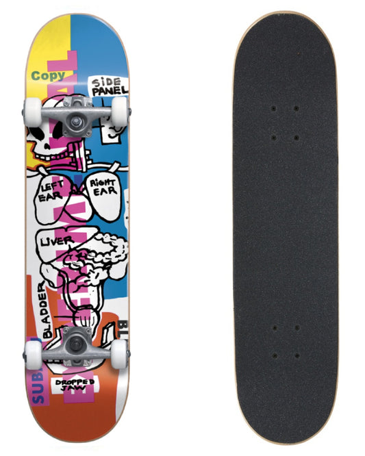 Blind Skateboard Complete Experimental Reaper Multi 8"