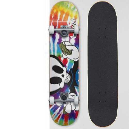 Blind Skateboard Complete Grenade Reaper Character Tie Dye 8.25" FP