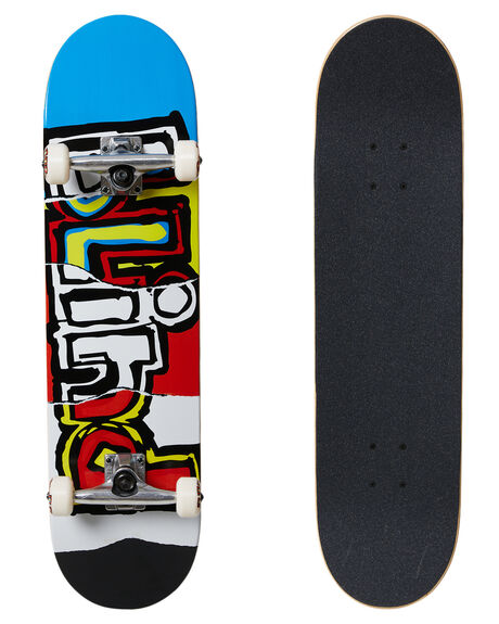 Blind Skateboard Complete Og Ripped Fp Multi Blue 8 25 Pre Assembled