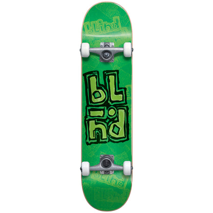Blind Skateboard Complete OG Stacked Stamp Green 8" FP Pre-Assembled