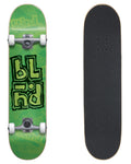 Blind Skateboard Complete Og Stacked Stamp Green 8 Fp Pre Assembled