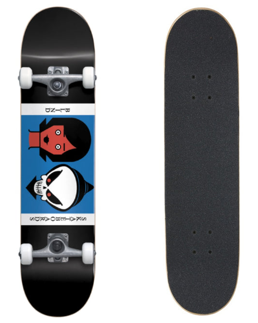 Blind Skateboard Complete Reaper Doll FP Black 8.125" Pre-Assembled
