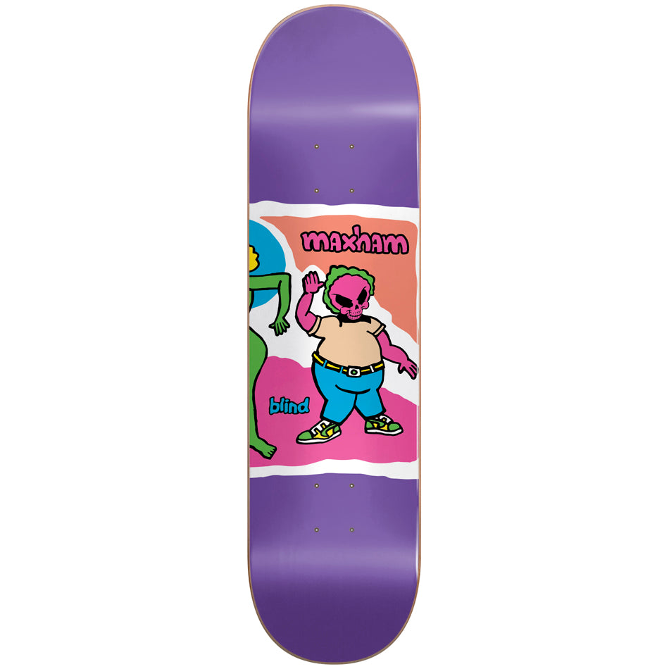 Blind Skateboard Deck Color Portrait Super Sap R7 Jordan Maxham 8.5"