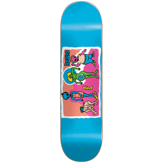 Blind Skateboard Deck Color Portrait Super Sap R7 TJ Rogers 8.25"