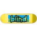 Blind Skateboard Deck Coloured Logo Rhm Yellow 8