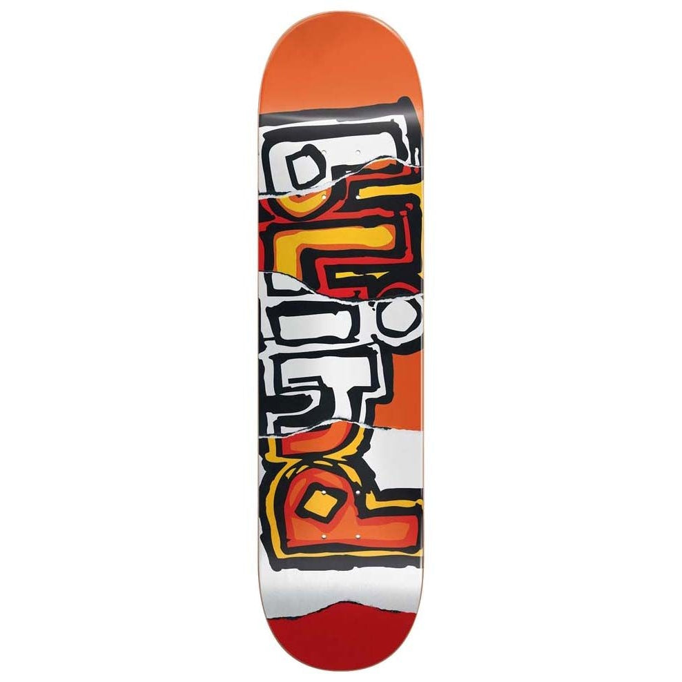Blind Skateboard Deck Og Ripped Hyb 8 25 Red Orange