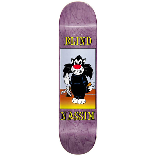 Blind Skateboard Deck Reaper Impersonator R7 Nassim Lachhab 8.25"