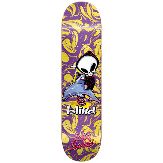 Blind Skateboard Deck Reaper Ride R7 Jake Ilardi Purple 8"