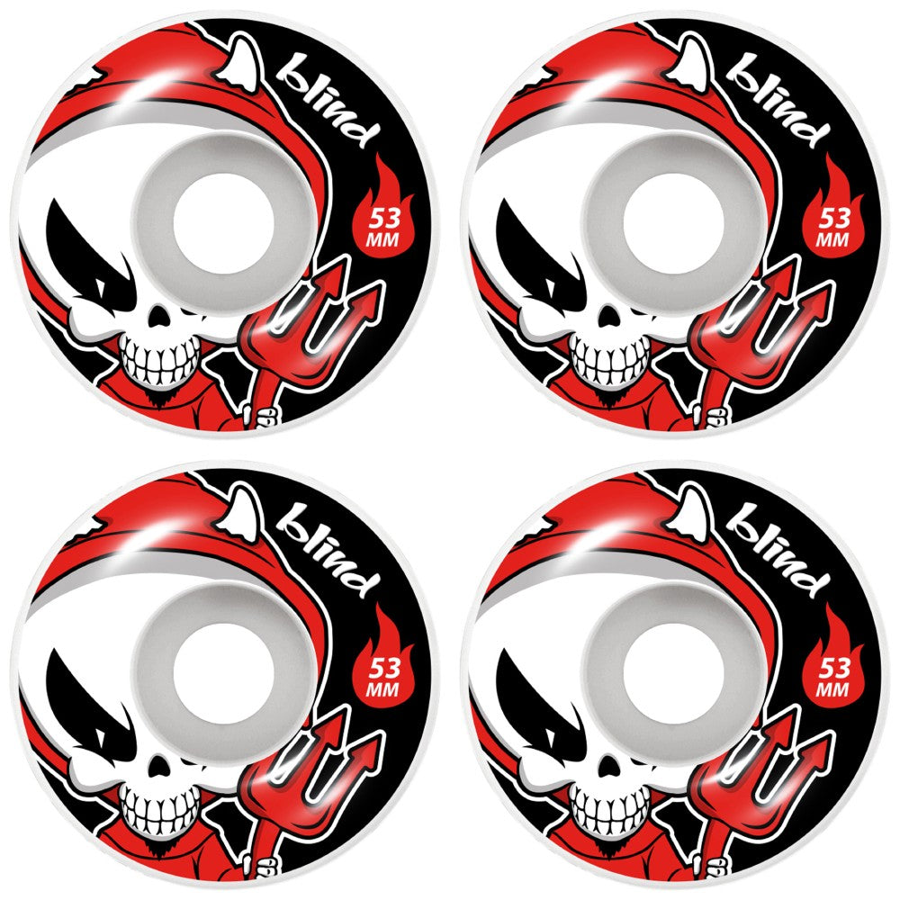 Blind Skateboard Wheels Devil Reaper Black 53Mm