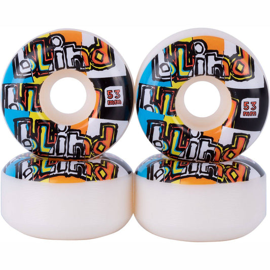 Blind Skateboard Wheels OG Ripped Multi 53mm