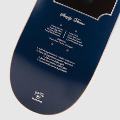 Passport Skateboard Deck Cocktail Pro Josh Pall Blue Lagoon 8.5" Pass~Port