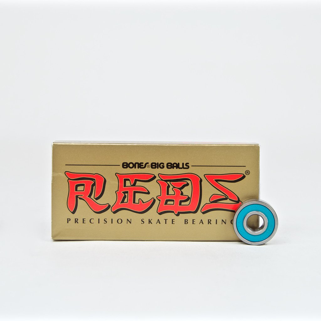 Bones Skateboard Bearings Reds Big Balls New 6 Ball Skate Rated Precision