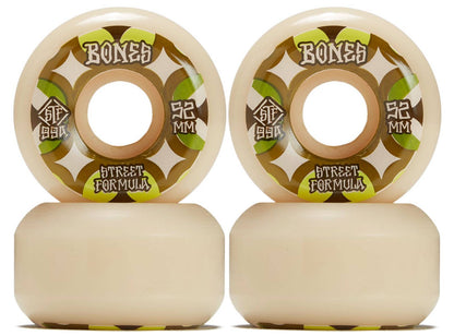 Bones Skateboard Wheels Retro 52mm V5 Sidecut 99a STF