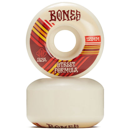 Bones Skateboard Wheels Retro 53mm V4 Wide 103a STF