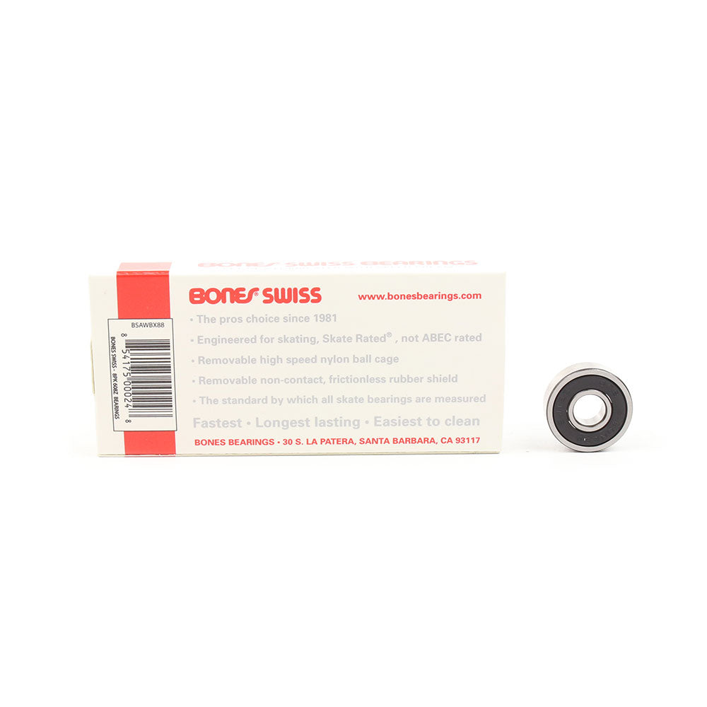 Bones Bearings Swiss Skate Rated Precision