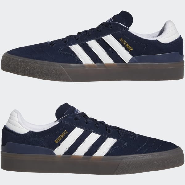 Adidas Shoes Busenitz Vulc Ii Navy White Blue Bird Us Size Skateboard Sneakers